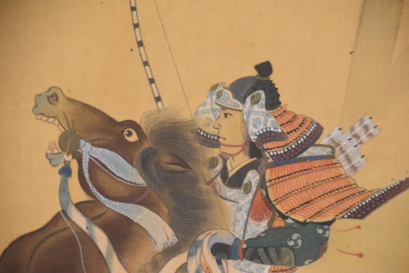 Japanese Single Panel Samurai Screen Width:1650mm - Image 2