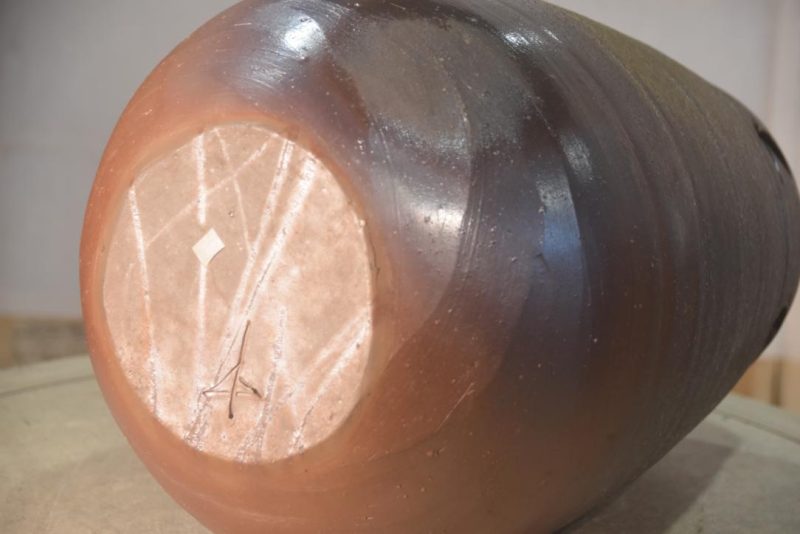 Japanese Bizen Pottery Vase Height:380mm - Image 3
