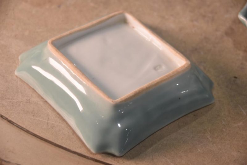 6 x Seiji (Celadon) Plates Width:130mm - Image 5