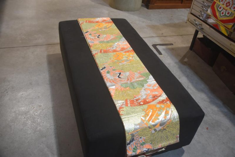 Japanese Vintage Silk Maru Obi Sash Table Runner Length:4000mm - Image 6
