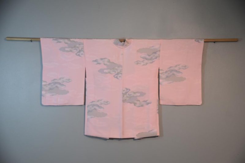 In The Clouds Silk Vintage Japanese Haori Jacket