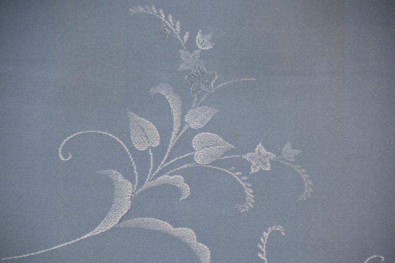 Pretty Blue Vintage Japanese Silk Haori Jacket - Image 5