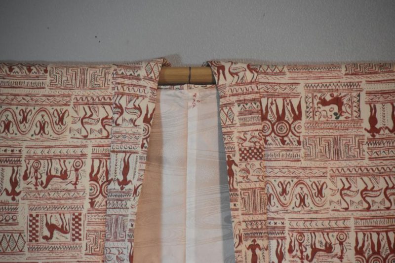 Egypt Vintage Japanese Silk Haori Jacket - Image 3