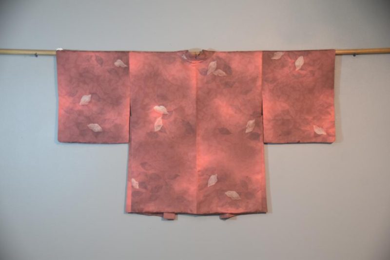 Moody Mauve Vintage Japanese Silk Haori Jacket