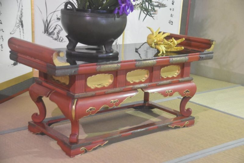 Japanese Antique Altar Table Width: 1110mm - Image 7