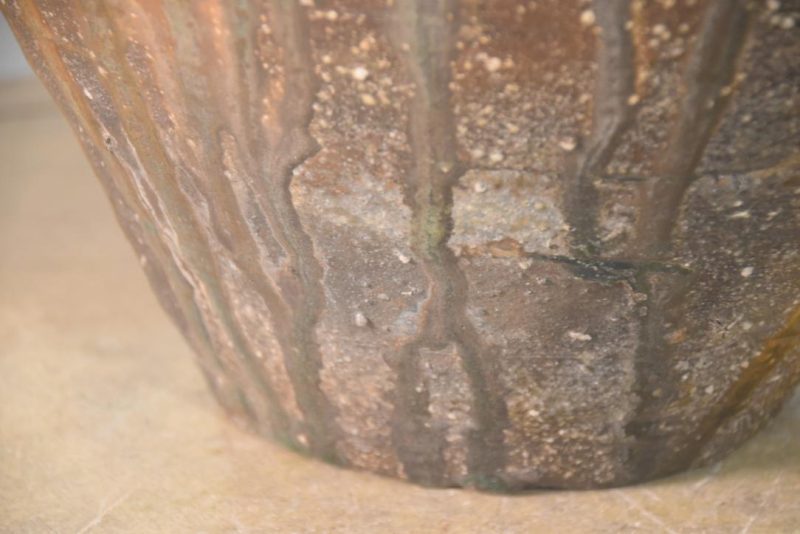 Shigaraki Wood Fired Tsubo Vase Height:490mm - Image 9