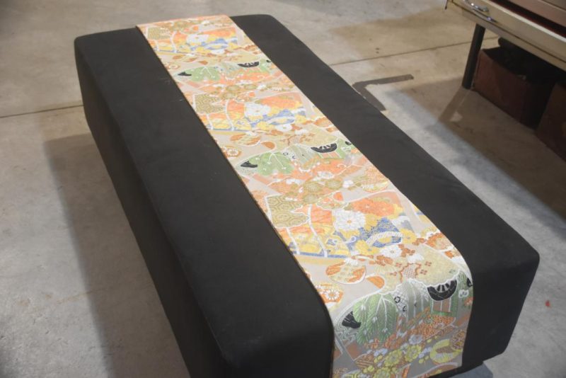 Japanese Vintage Silk Maru Obi Sash Table Runner Length:4000mm - Image 5