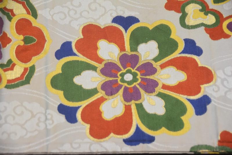 Japanese Vintage Maru Obi Sash Table Runner Length:4000mm - Image 2