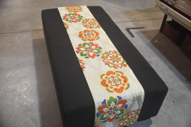 Japanese Vintage Maru Obi Sash Table Runner Length:4000mm - Image 6