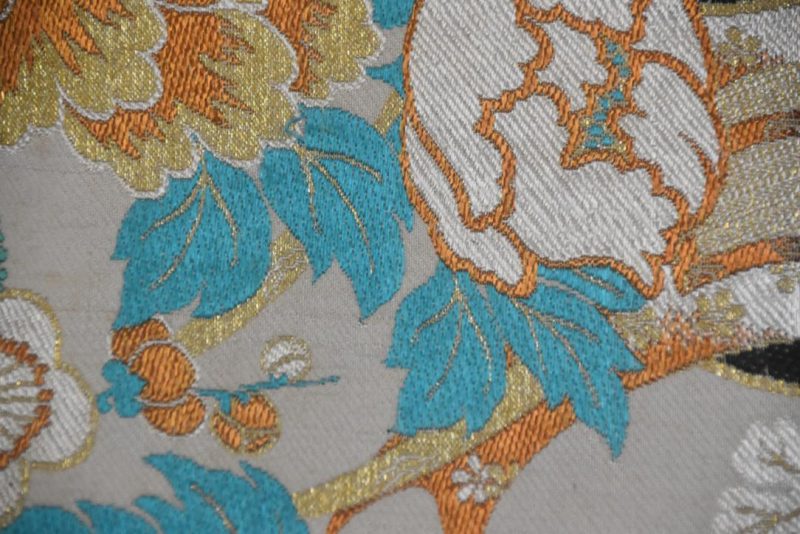 Japanese Vintage Silk Maru Obi Sash Table Runner Length:4000mm - Image 2
