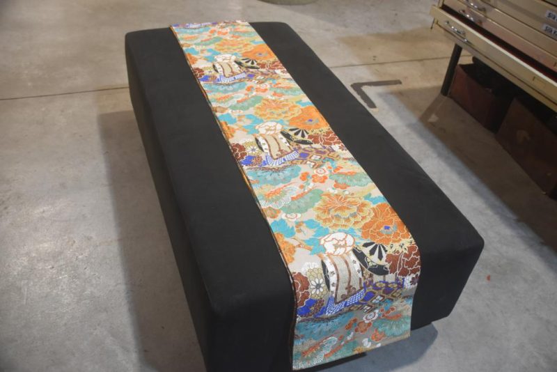 Japanese Vintage Silk Maru Obi Sash Table Runner Length:4000mm - Image 6