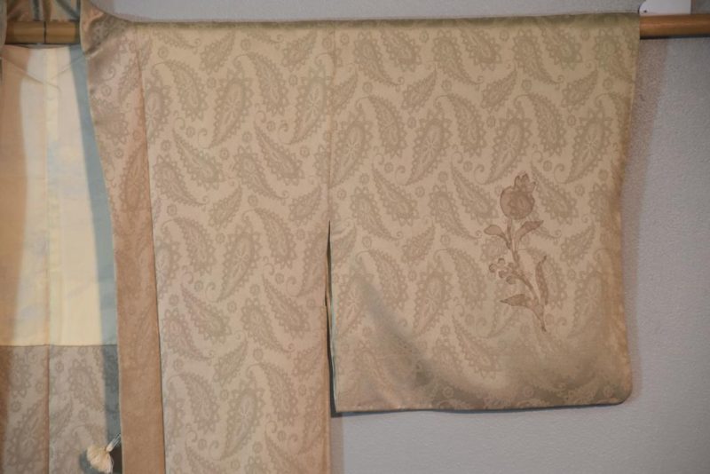 Lush Paisley Vintage Japanese Silk Haori Jacket - Image 3