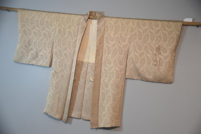 Lush Paisley Vintage Japanese Silk Haori Jacket - Image 7