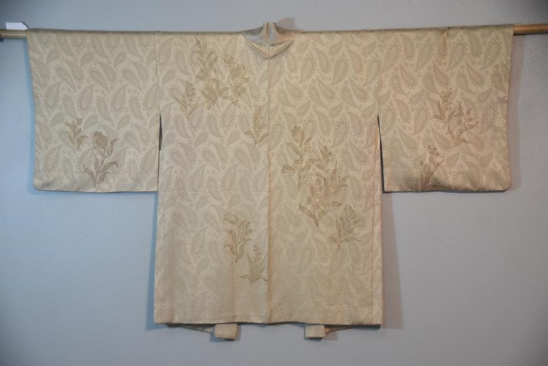 Lush Paisley Vintage Japanese Silk Haori Jacket - Image 4
