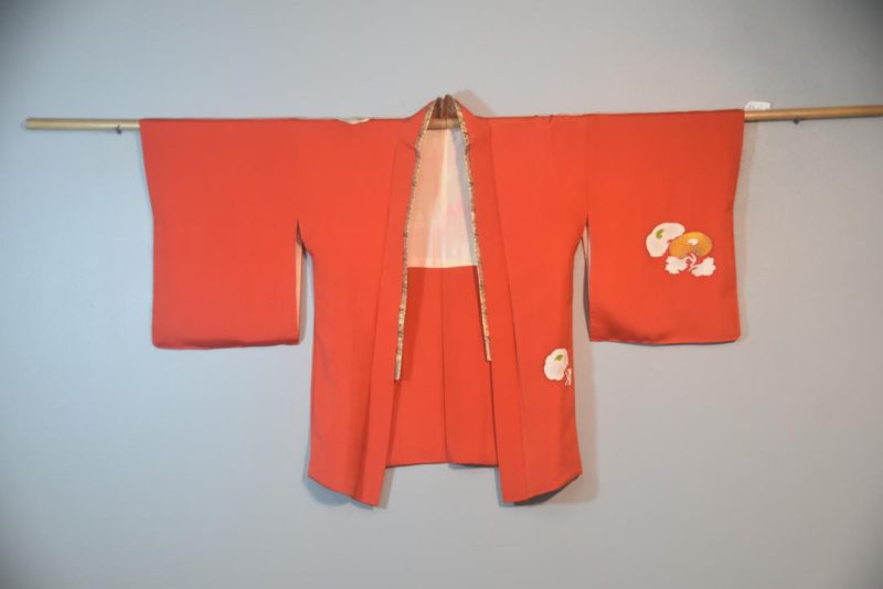 Vintage Japanese Silk Haori Jacket - Image 3