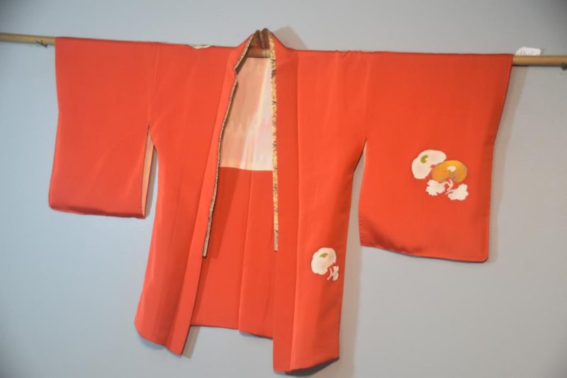 Vintage Japanese Silk Haori Jacket - Image 8