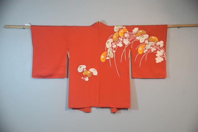 Vintage Japanese Silk Haori Jacket
