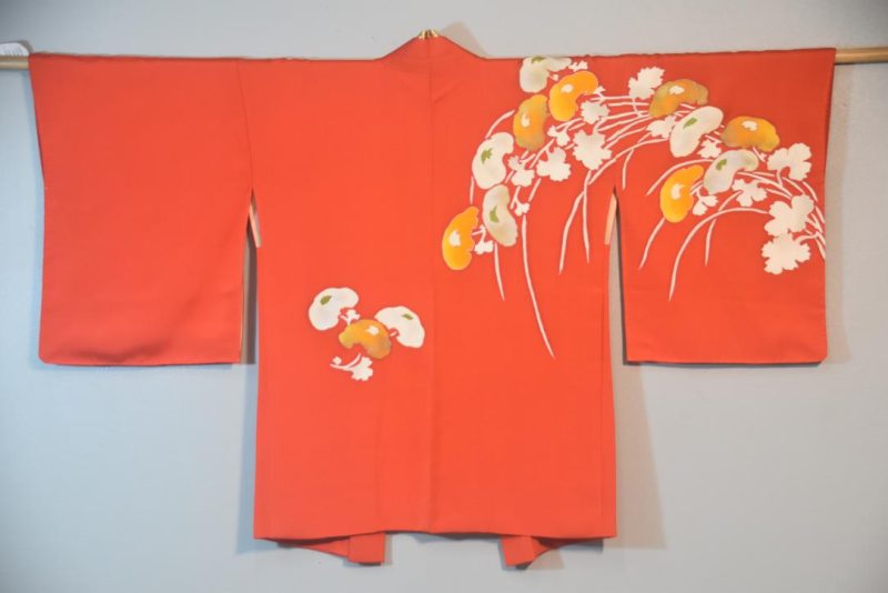Vintage Japanese Silk Haori Jacket - Image 4