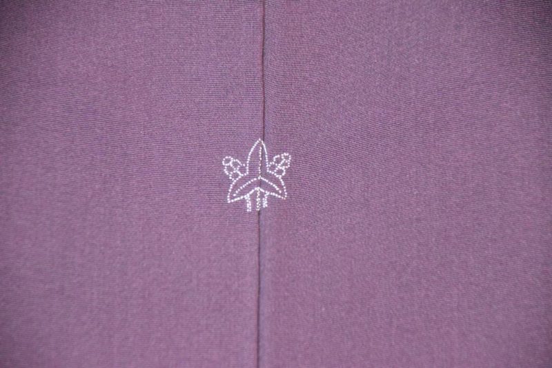 Deep Purple Vintage Japanese Silk Haori Jacket - Image 7