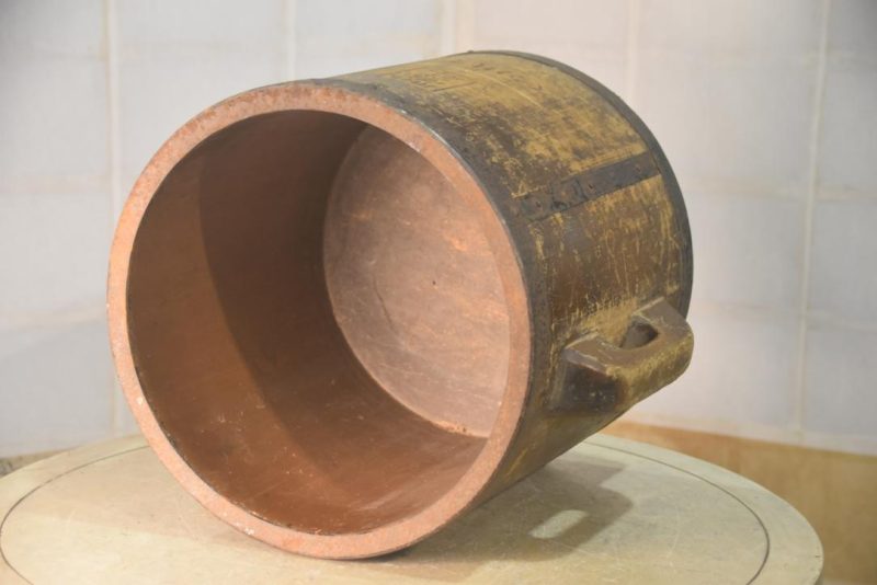 Japanese Round Wooden Rice Measure Bucket Height:315mm - Image 4