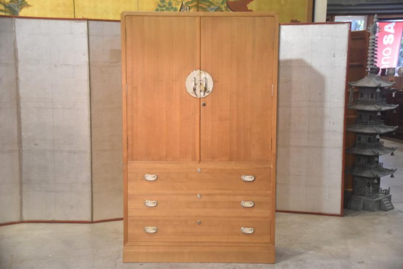 Japanese Vintage Wedding Chest (2 Sections) Width:1060mm - Image 13