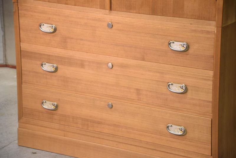 Japanese Vintage Wedding Chest (2 Sections) Width:1060mm - Image 12
