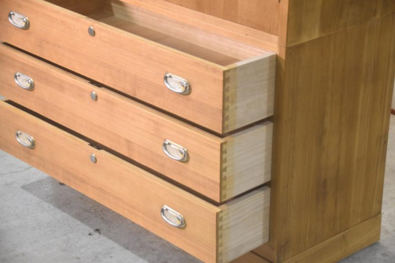 Japanese Vintage Wedding Chest (2 Sections) Width:1060mm - Image 8