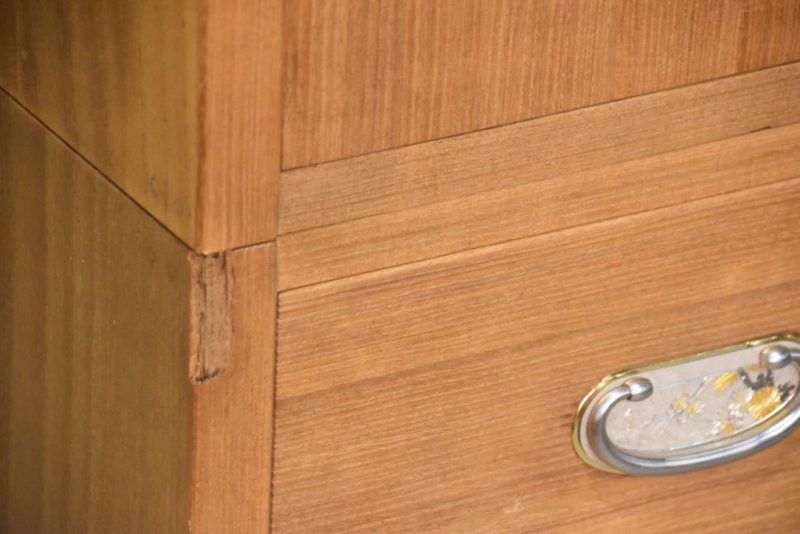 Japanese Vintage Wedding Chest (2 Sections) Width:1060mm - Image 5