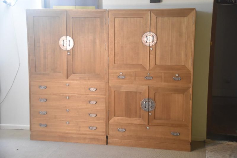 Pair of Vintage Wedding Chests Width:2120mm - Image 16