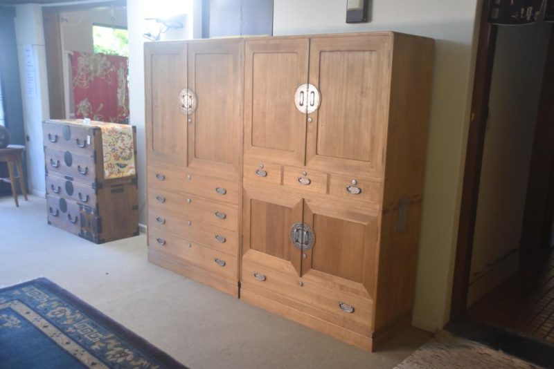Pair of Vintage Wedding Chests Width:2120mm - Image 13