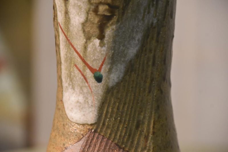 Japanese Pottery Vase Height:310mm - Image 4