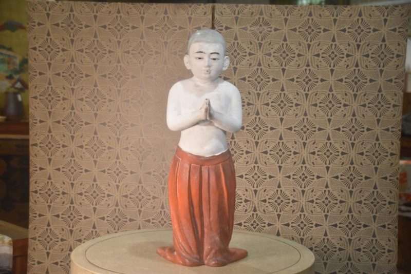 Japanese Buddhist Monk Height:550mm