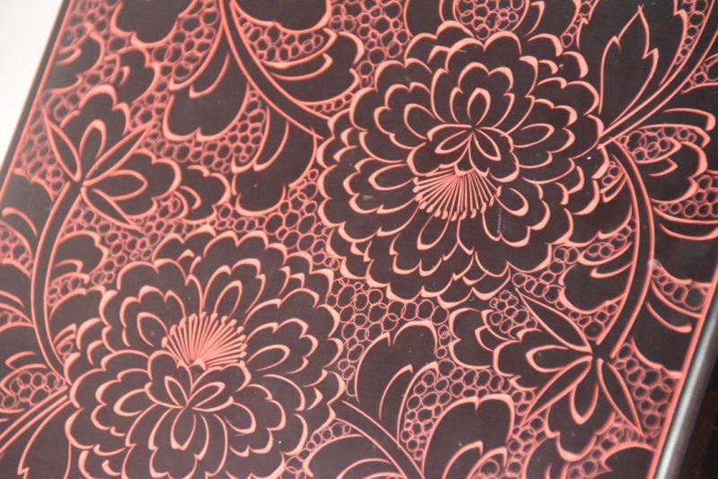 Japanese Lacquered 2 Section Jubako Width:200mm - Image 2