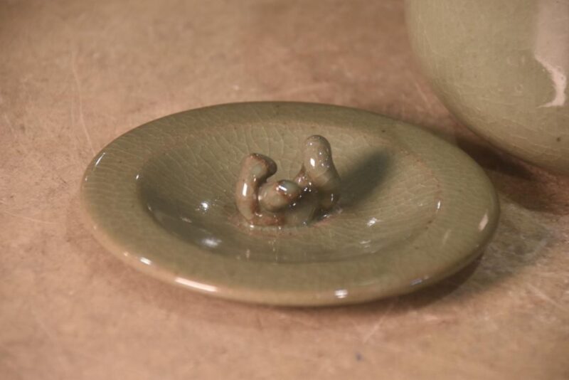 Pottery Mizuzashi Height:200mm - Image 4