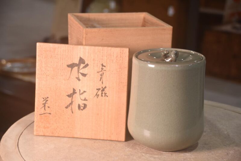 Pottery Mizuzashi Height:200mm - Image 3