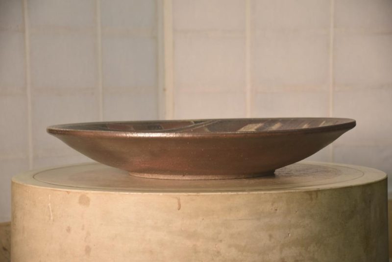 Large Japanese Pottery Plate Width:500mm - Image 10