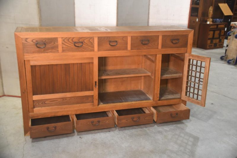 Gifu Region Mizuya Dansu Kitchen Chest Sideboard Width:1820mm - Image 6