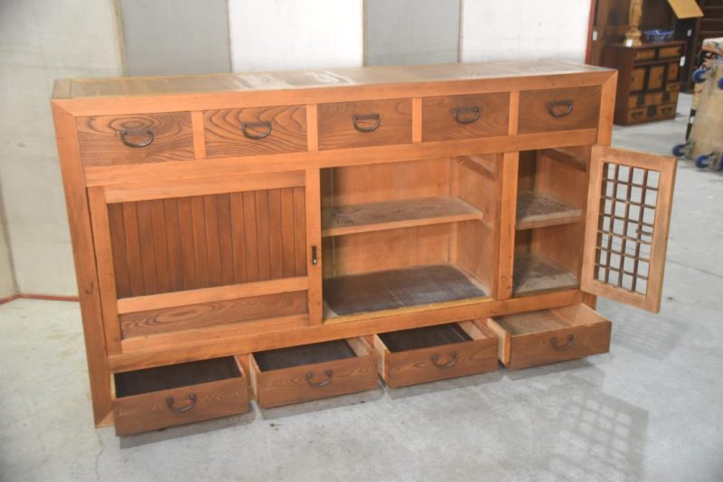 Gifu Region Mizuya Dansu Kitchen Chest Sideboard Width:1820mm - Image 5