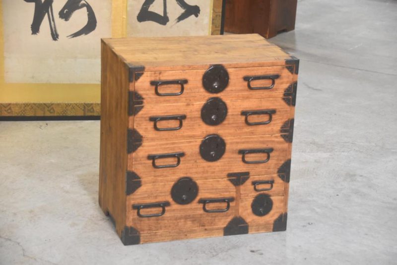 Meiji Period Kodansu Small Chest Width:550mm - Image 8