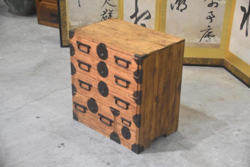 Meiji Period Kodansu Small Chest Width:550mm - Image 4