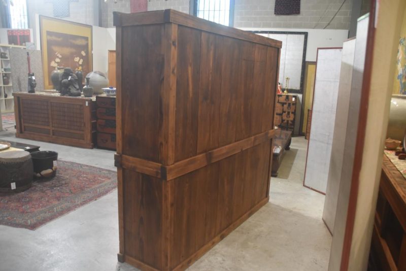 Antique Misedansu Shop Display Chest Width:1820mm - Image 16