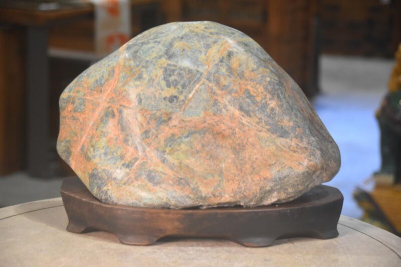 Suiseki Appreciation Rock Width:370mm