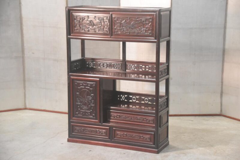 Chinese Imported Kazari Dana Display Shelves Width:1270mm