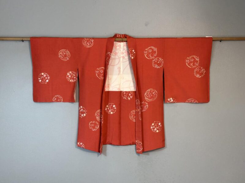 Dusty Peach Vintage Japanese Haori Jacket