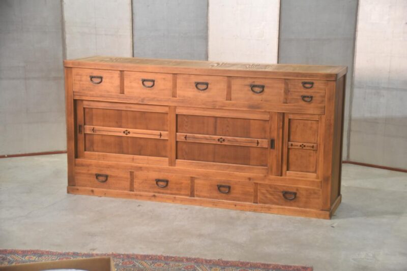 Gifu Region Mizuya Dansu Kitchen Chest Sideboard Width:1815mm