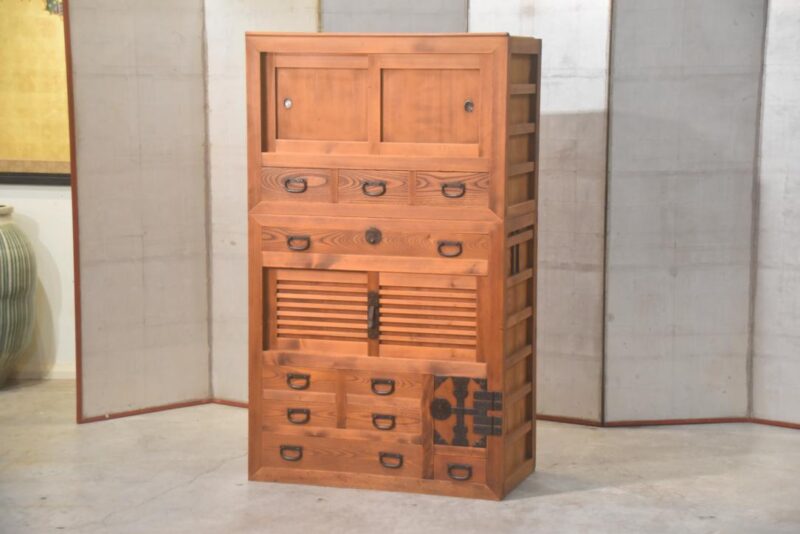 Double Gifu Region Merchants Chest Width:900mm