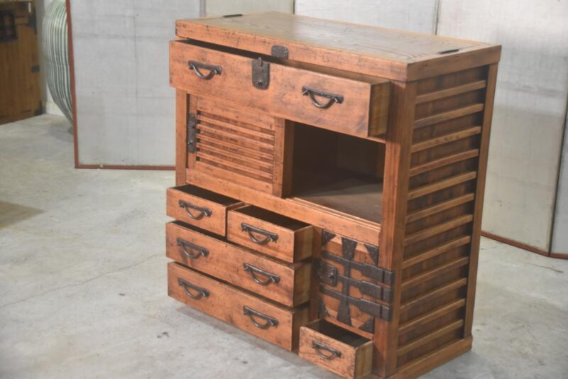 Gifu Merchant Chest Width:945mm - Image 8