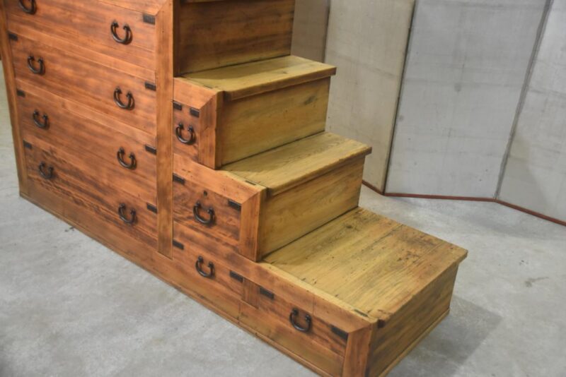 Kaidan Dansu Japanese Two Section Step Chest Width:1920mm - Image 16