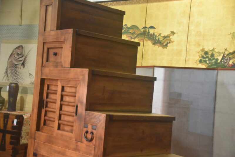 Kaidan Dansu Japanese Two Section Step Chest Width:1920mm - Image 15