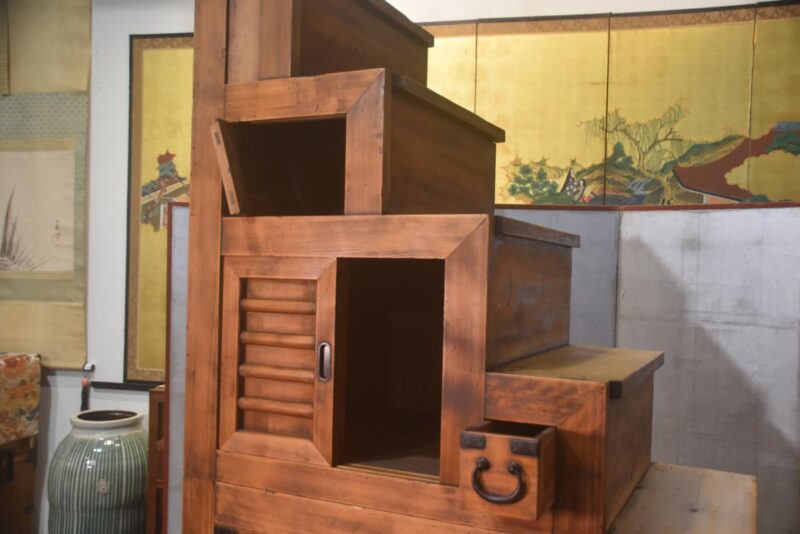 Kaidan Dansu Japanese Two Section Step Chest Width:1920mm - Image 10